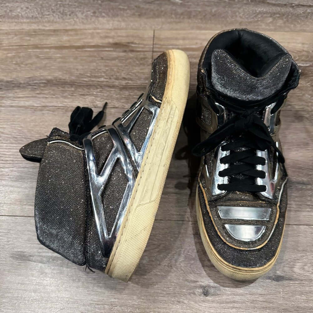 Alejandro Ingelmo Tron high-top - Gold Irride - Size 11